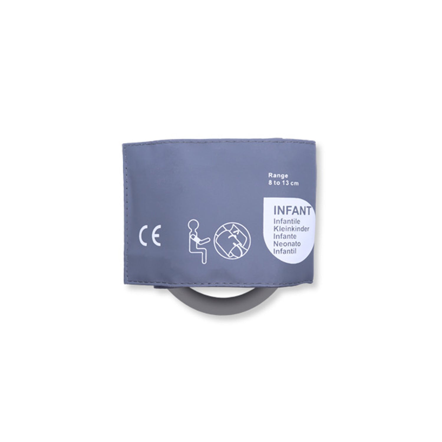 Reusable NIBP Cuff, Infant, Single Hose, 8 - 13cm, OEM: CU-US0814HP, 0683-15-0001-01, 989803104141, 989803147841, M1571A, M4552B, 989803150391, M4552B5, 002274 (DROP SHIP ONLY) (Freight Terms are Prepaid & Added to Invoice - Contact Vendor for Specifics)