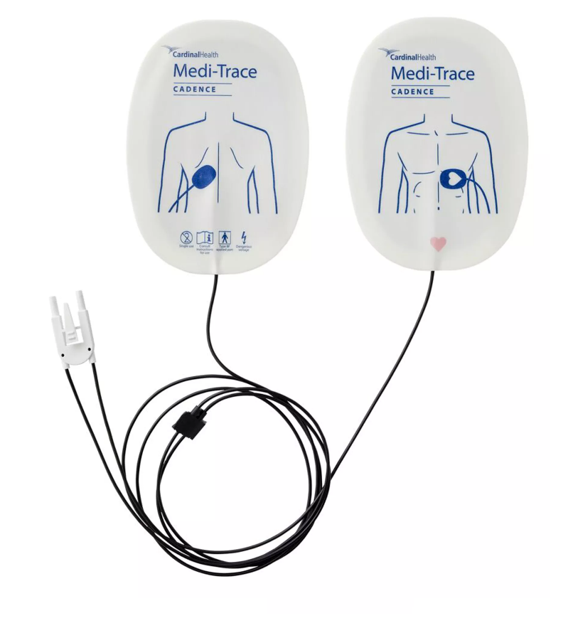 Defibrillation Electrode, Adult, Multi-Function, Pre-Connect, 10 pr/cs (Continental US Only)