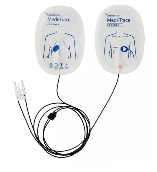 Defibrillation Electrode, Adult, Multi-Function, Pre-Connect, 10 pr/cs (Continental US Only)