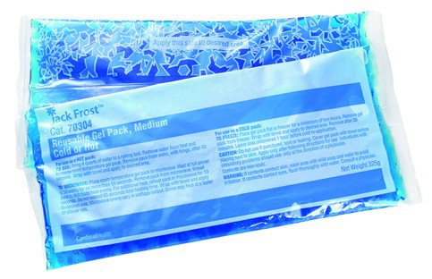 Hot/Cold Gel Pack, X-Small, 2.5" x 5", Resuable, 150/cs (Continental US Only)