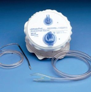 3-Sping Reservoir Kits with Trocar, 7FR x 3/32', PVC Drain, 12/cs (Continental US Only)