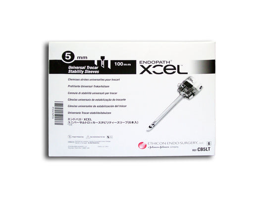 ENDOPATH XCEL Universal Sleeve, Stability Sleeve, 5mm, 100mm Length, 6/bx (Continental US Only)