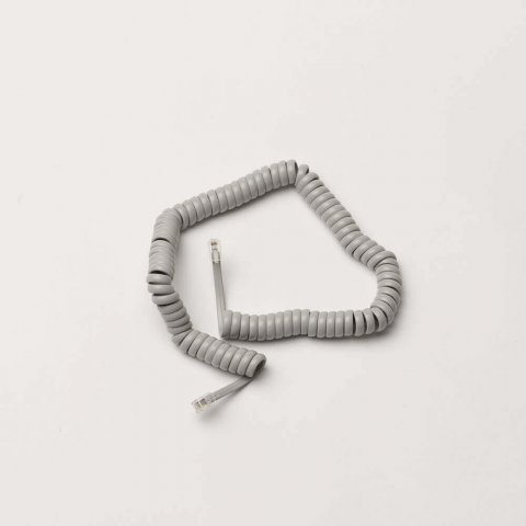 Coiled Cord, 4' Retracted Length, 2/pk (US Only) (DROP SHIP ONLY)