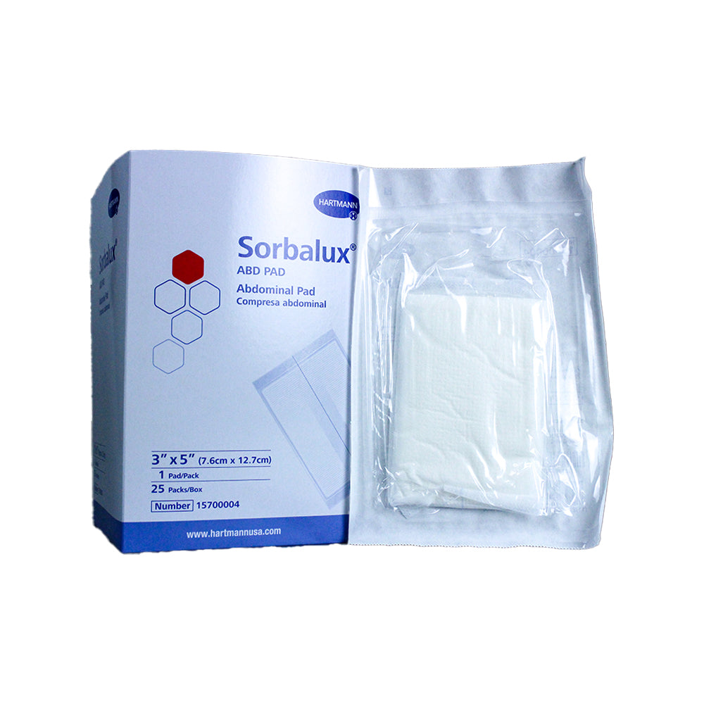 ABD Pad, 3" x 5", Rectangle, Sterile, 400/cs