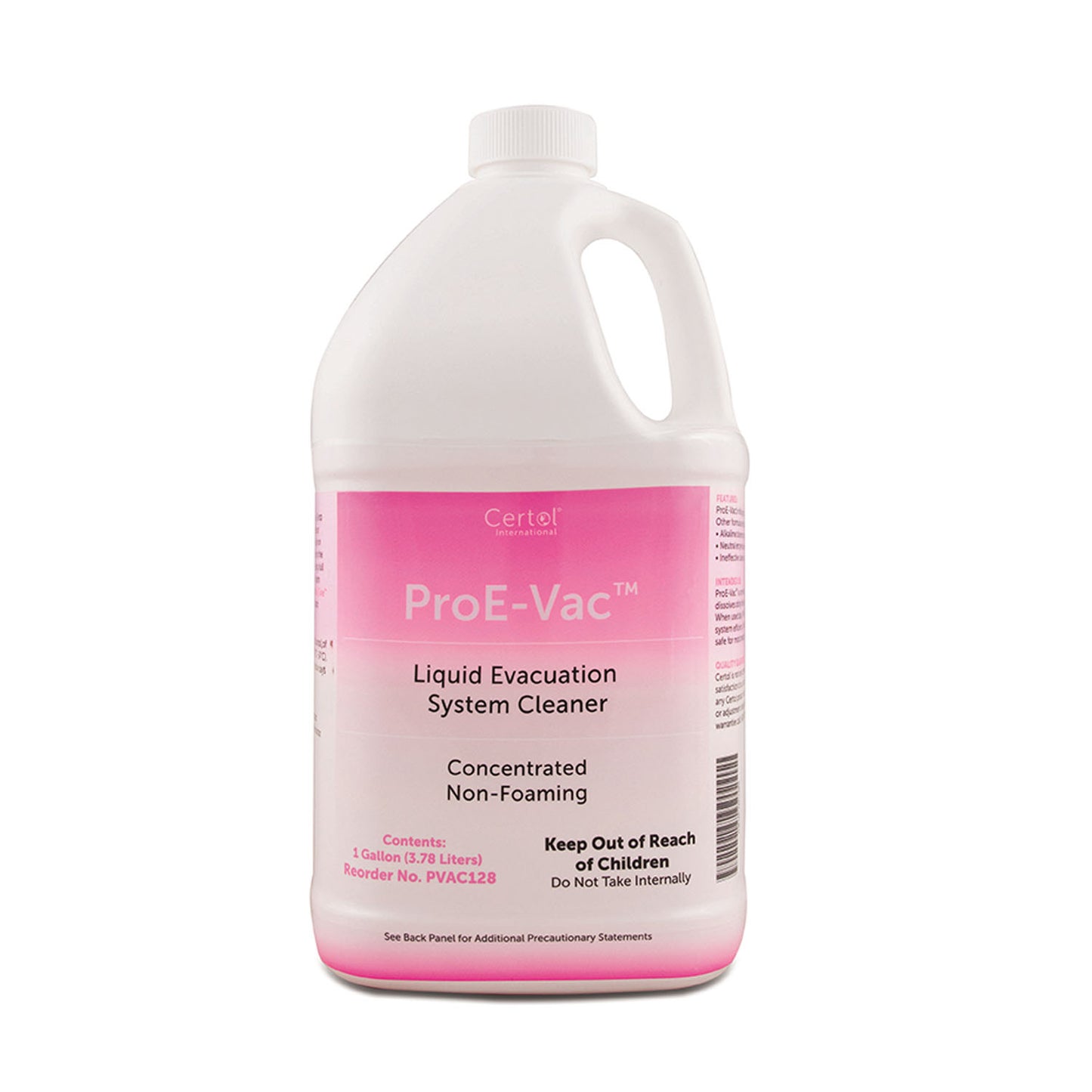 Liquid Evacuation System Cleaner, 1 Gallon Bottle, Pump, 4/cs