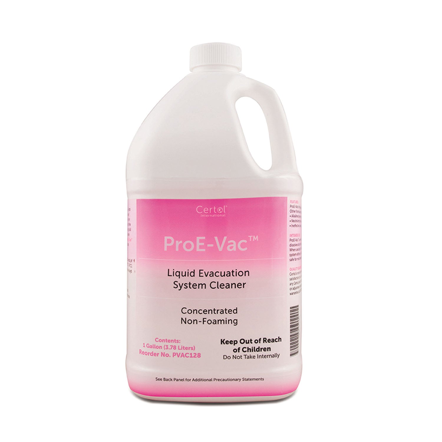Liquid Evacuation System Cleaner, 1 Gallon Bottle, Pump, 4/cs