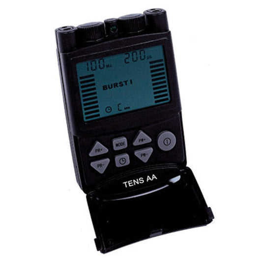 Digital TENS Device, Large LCD Screen, Five Different Treatment Modes, Basic Assembly Required, Uses AA Batteries, 2 Year Warranty