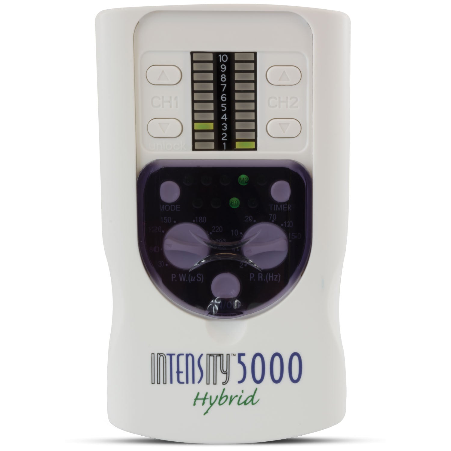 5000 Hybrid Device, Comes Complete with: Unit, Carrying Case, Two Sets of Lead Wires, 9-Volt Battery, Pack of Four Self-Adhesive Reusable Electrodes, and Instruction Manual, Basic Assembly Required, 1 Year Warranty