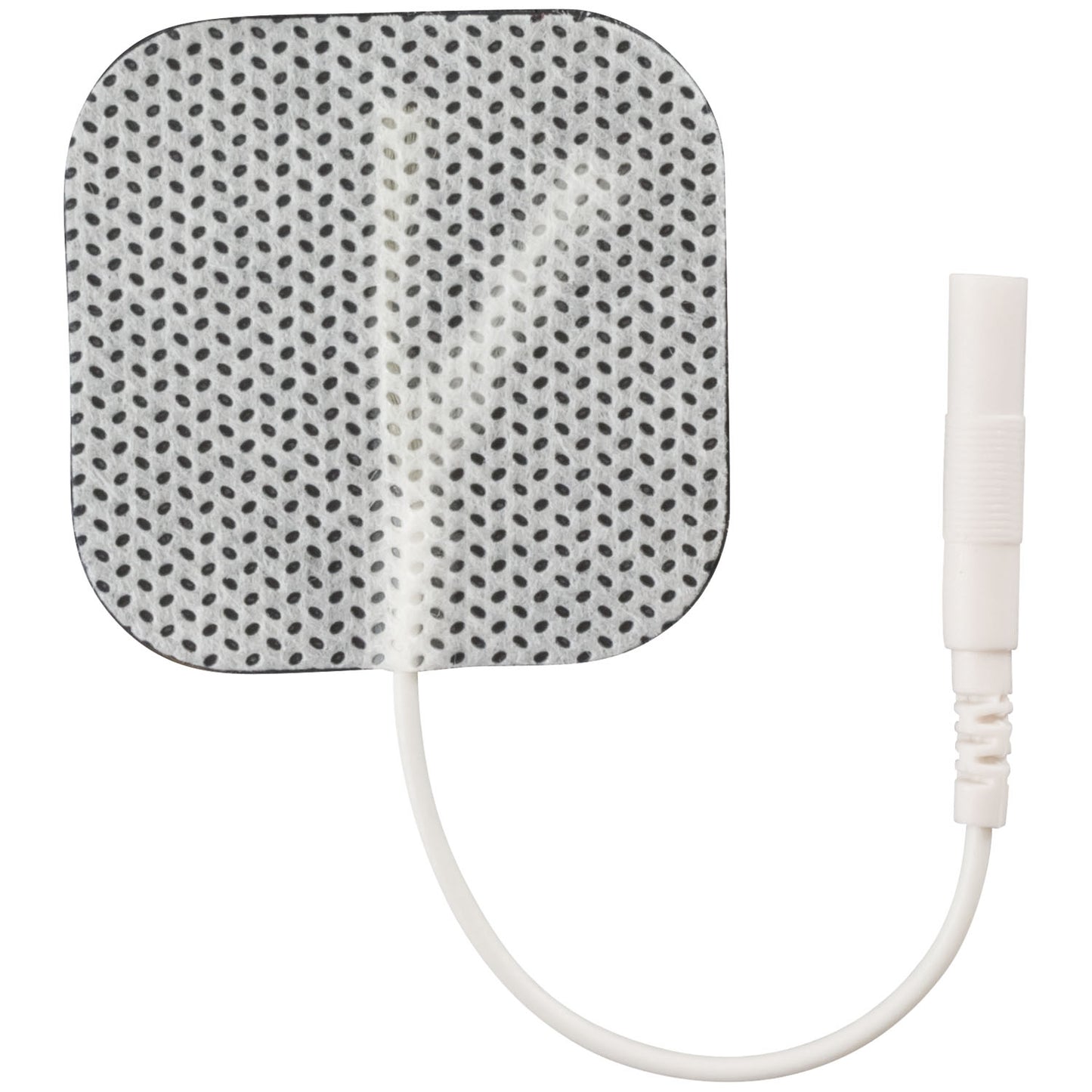 Compass Electrodes, 1.5" x 1.5", White Cloth, Poly Bag, Latex Free, 4/pk (092786) 