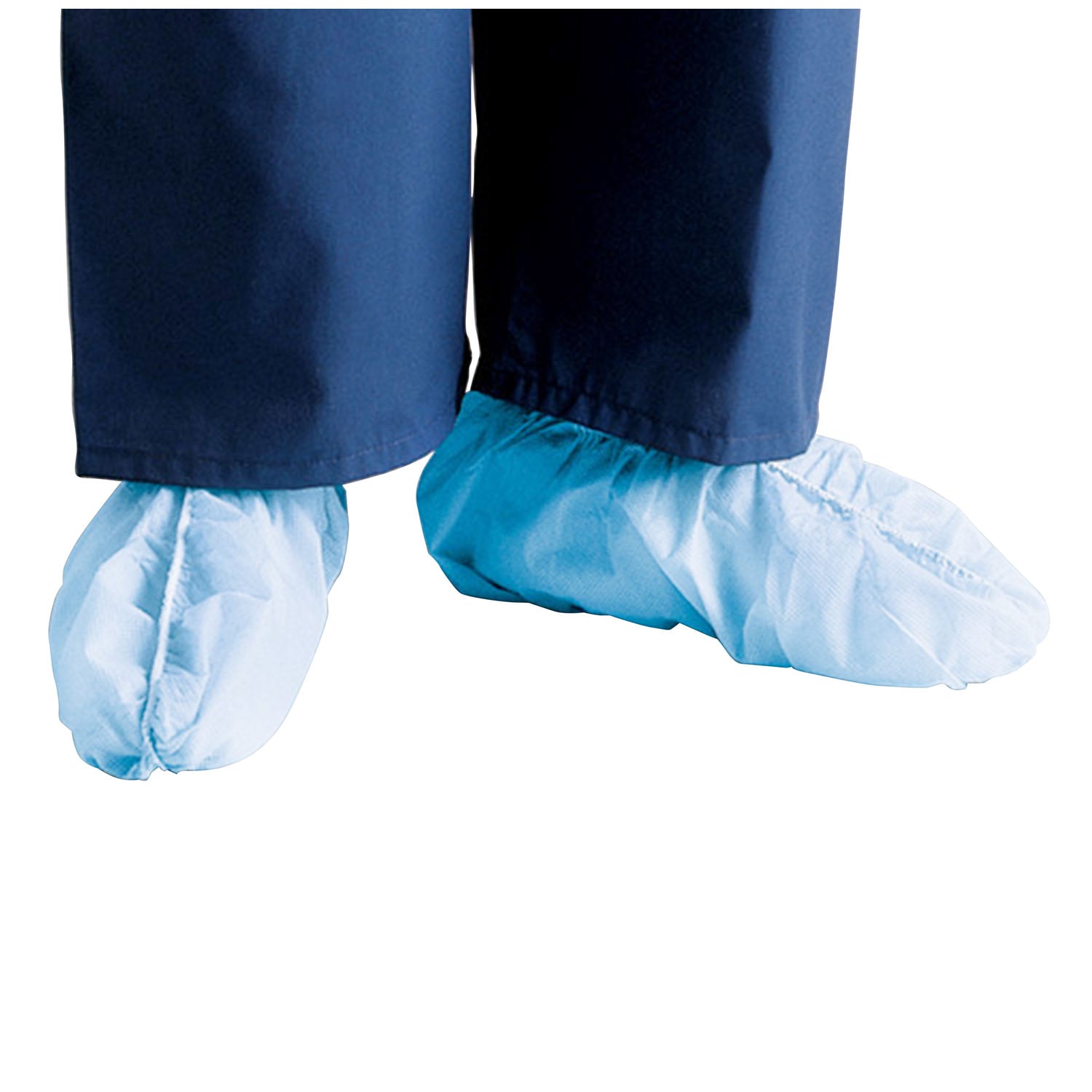 Shoe Cover, Anti-Skid, Polypropylene, Universal, Blue, 100/bx, 4 bx/cs (Continental US Only)