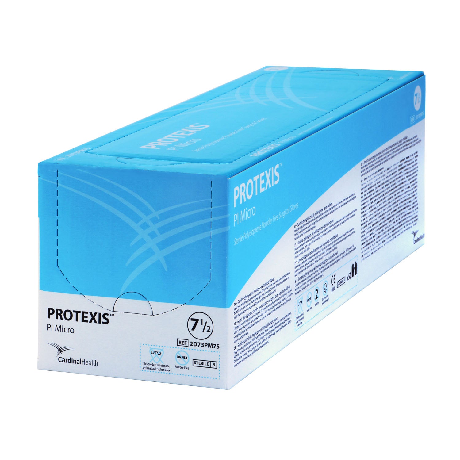 Glove, Surgical, Powder-Free (PF), Latex-Free (LF), Polyisoprene, Size 8.0, 50 pr/bx, 4 bx/cs (Continental US Only)