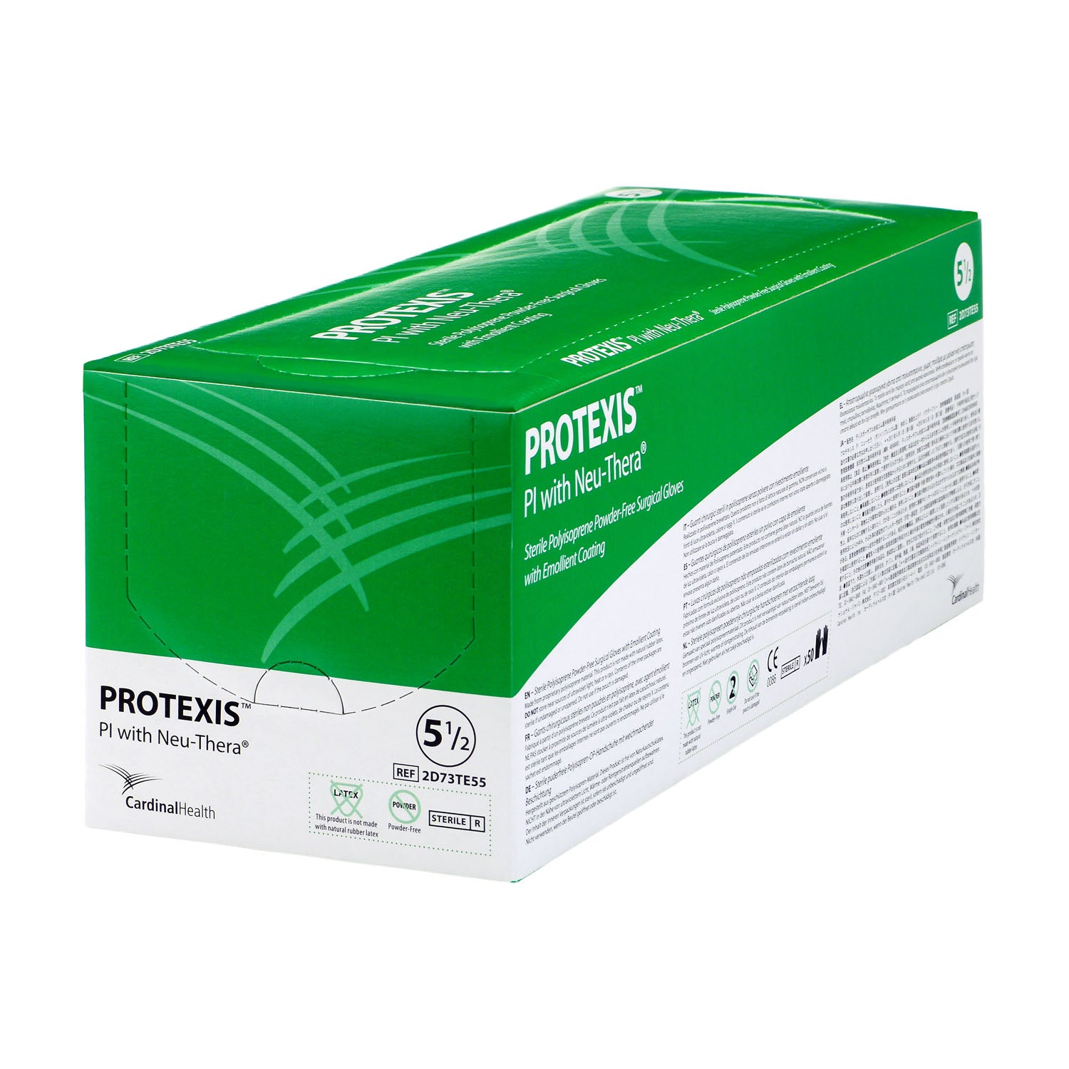 Glove, Surgical, Powder-Free (PF), Latex-Free (LF), Polyisoprene, Size 6.0, 50 pr/bx, 4 bx/cs (Continental US Only)