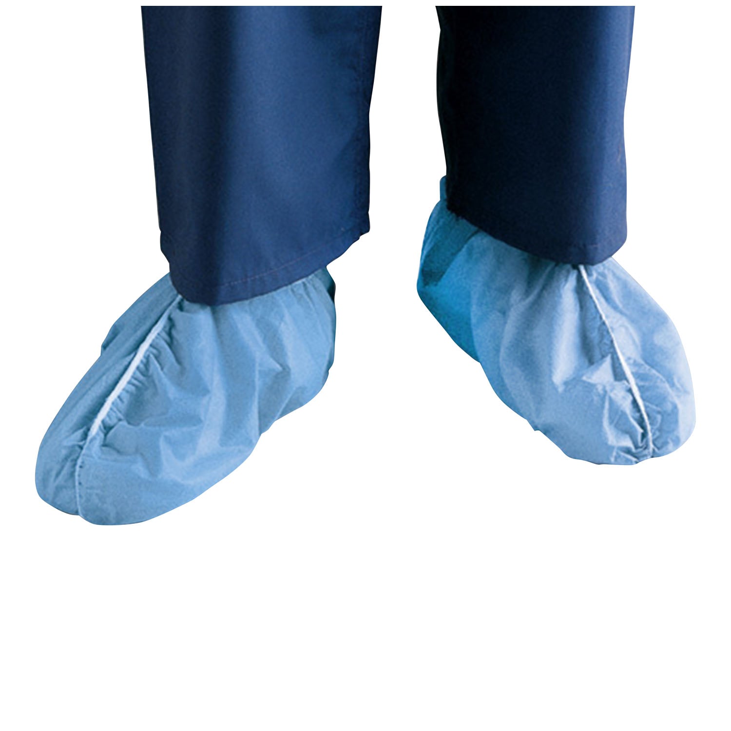 Premium Shoecover, Anti-Skid, SMS, X-Large, Blue, 100/bx, 4 bx/cs (Continental US Only)