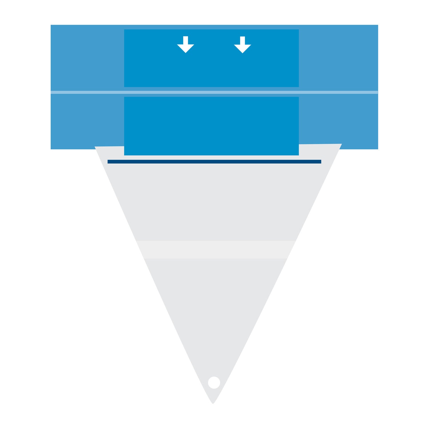 Drape, Under-Buttocks with 27 Fluid-Control Pouch, Filtering Screen, Drainage, 20/cs (Continental US Only)