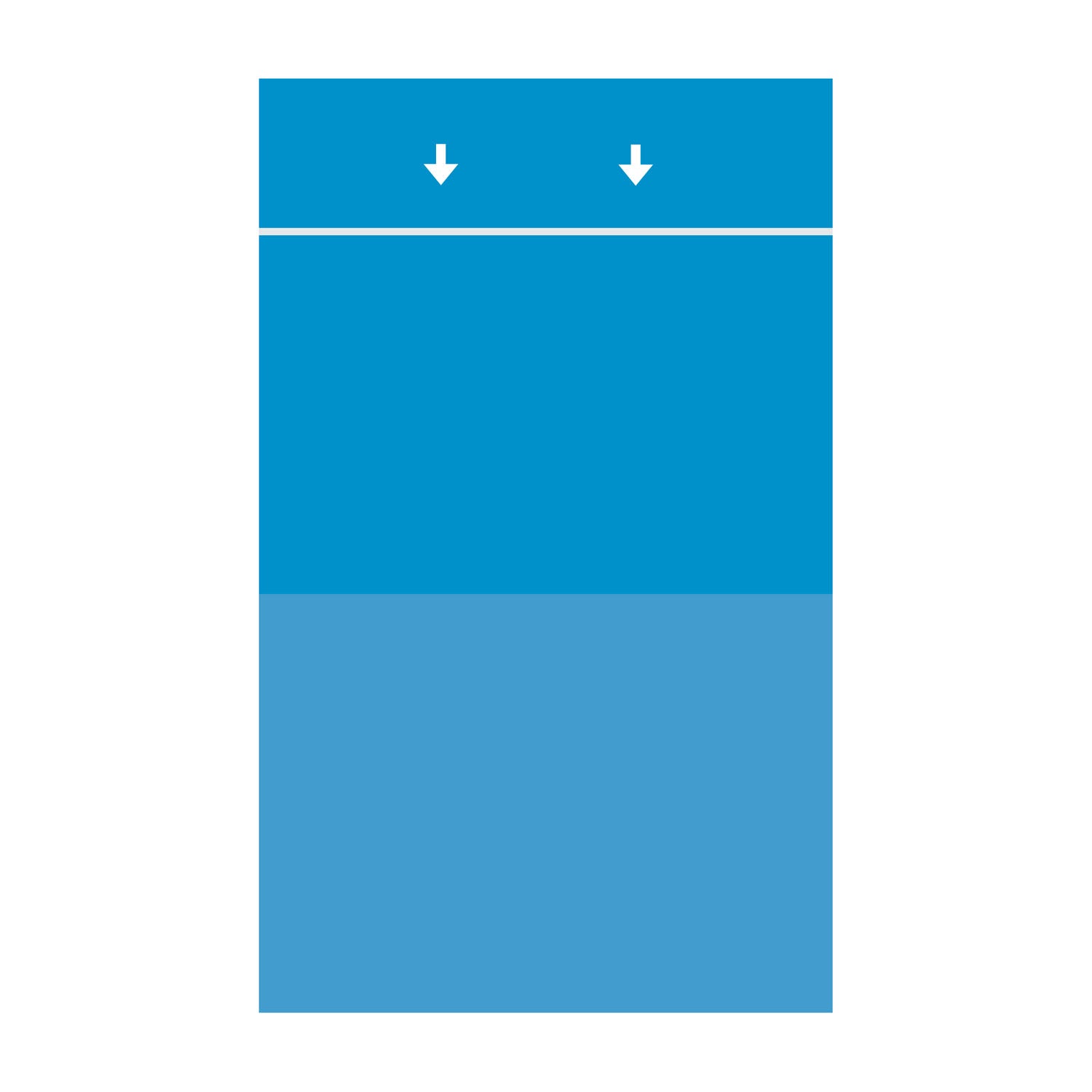 Drape, Under-Buttocks with 9 Cuff, 40/cs (Continental US Only)