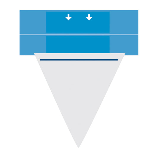 Drape, Under-Buttocks with 27 Fluid-Control Pouch, 20/cs (Continental US Only)