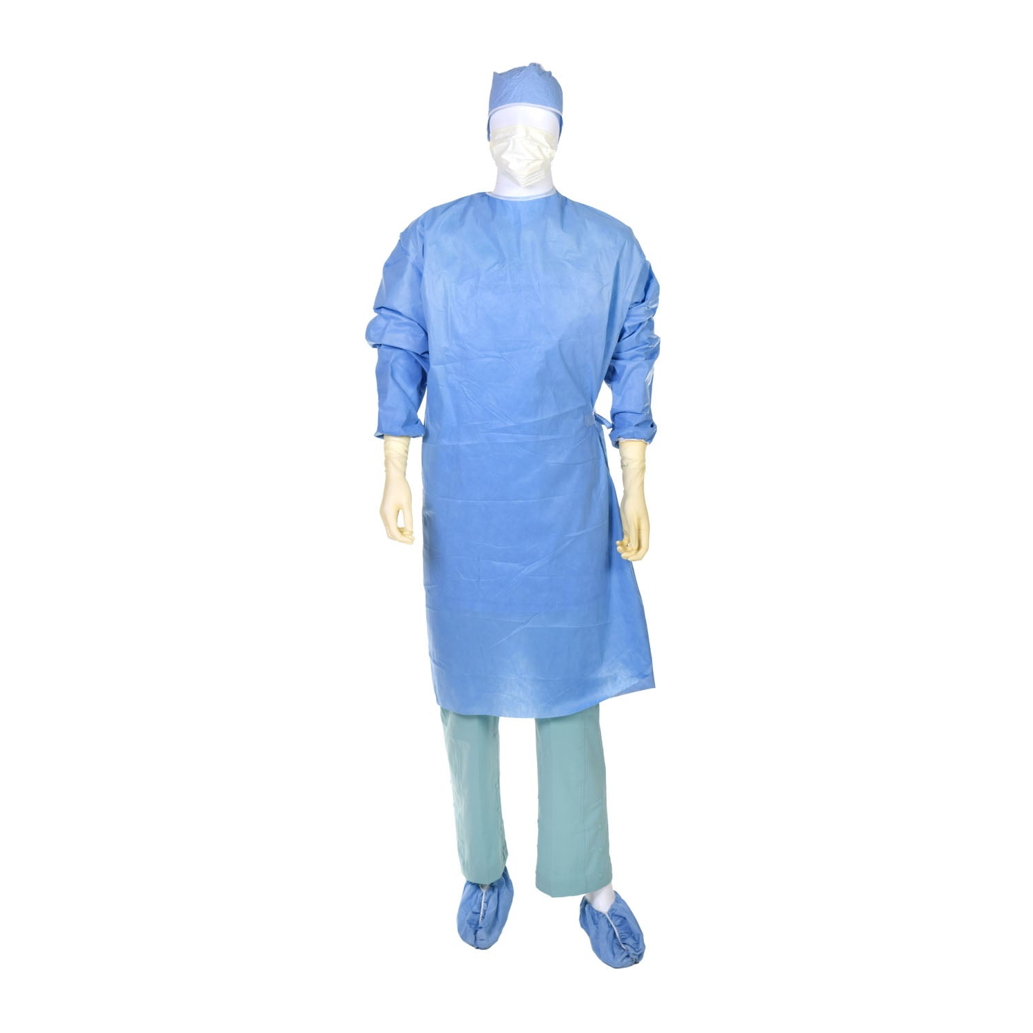Gown, Surgical, Fabric-Reinforced, Sterile-Back, X-Large, 20/cs (Continental US Only)