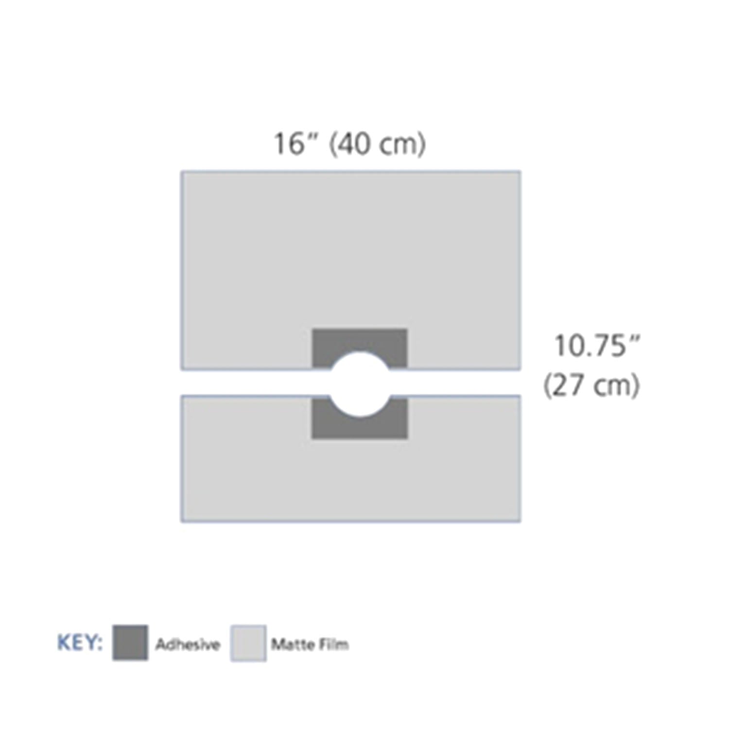 Refractive Drape, 16 x 10.75, Sterile, 10/cs (Continental US Only)