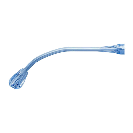 Yankauer Suction Handle with Tapered Bulbous Tip, 9 'L x 1/4 I.D. Tubing and Removable Connector, Sterile, 25/cs (Continental US Only)