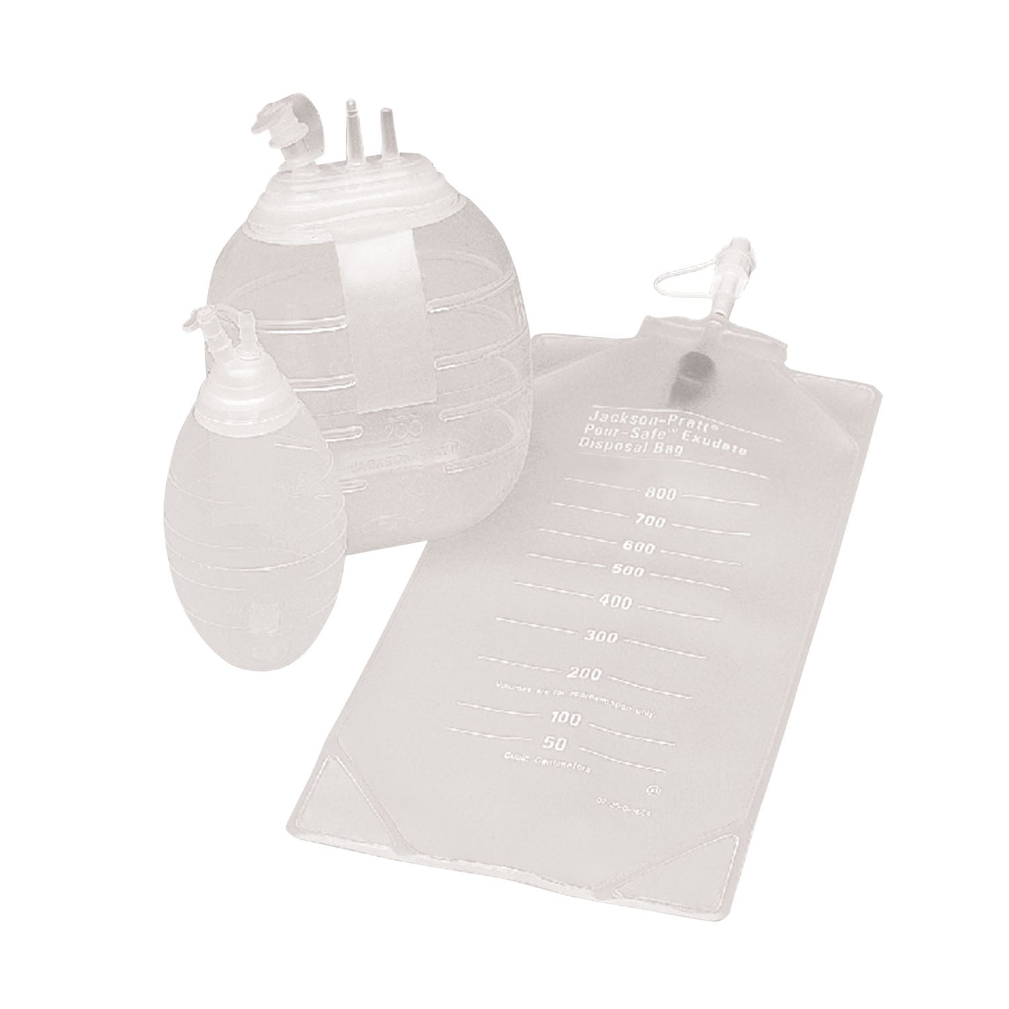 Exudate Disposal Bag, 800cc, Connects to 100cc Bulb Reservoir, 10/bx, 10bx/cs (Continental US Only)