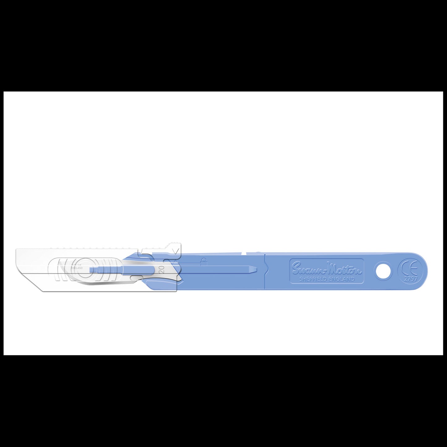 Safety Scalpel No. 20 with Retracting Guard, Sterile, 10/bx (DROP SHIP ONLY)
