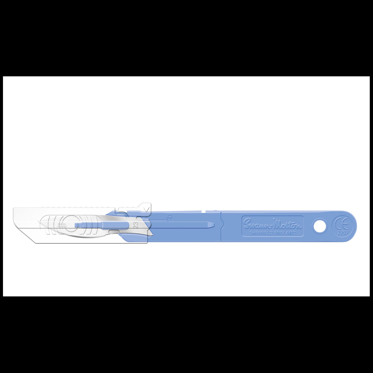 Safety Scalpel No. 23 with Retracting Guard, Sterile, 10/bx (DROP SHIP ONLY)