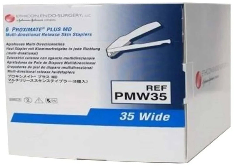 Proximate PX Skin Stapler, Wide, Non-Sterile, Bulk, 40/bx (Continental US Only) (Item on Manufacturer Backorder - Inventory Limited when Available)