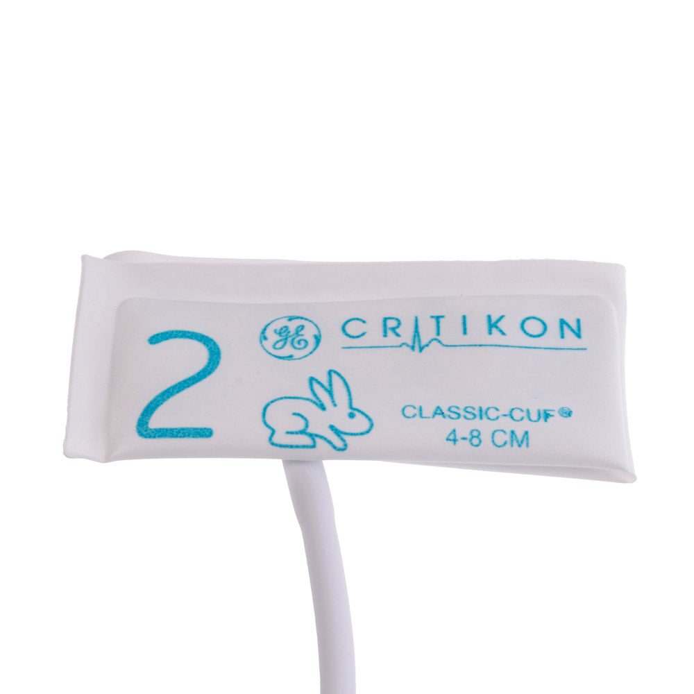 Cuff, Size 2, 1-Tube Neo-Snap Connector, Light Blue, 20/pk (Continental US Only)