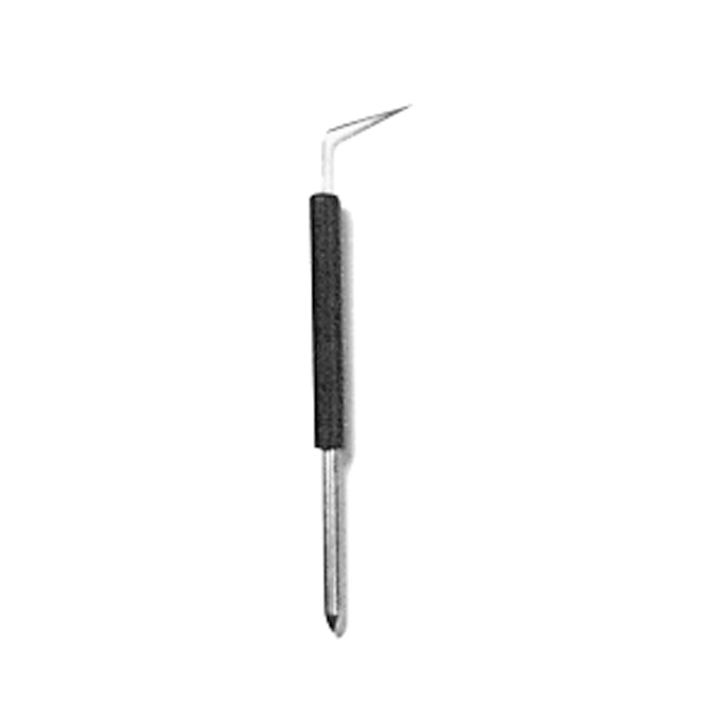 Reusable Electrode, Dental/ Vasectomy Needle, 75 Angled, _" Fine-Wire Electrode, Overall 2_"