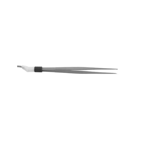 Bipolar Forceps Electrode, 1.5mm Tip Insulated, Cushing Smooth Tips, 7" (18 cm), Requires Foot Switch & 780911 Cord