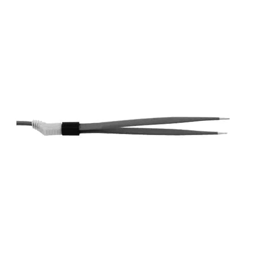 Hand Control Bipolar Forcep, Semkin, Micro Tip, 5 1/2" Length, 0.7mm Tip, Insulation, Reusable, Non-Sterile