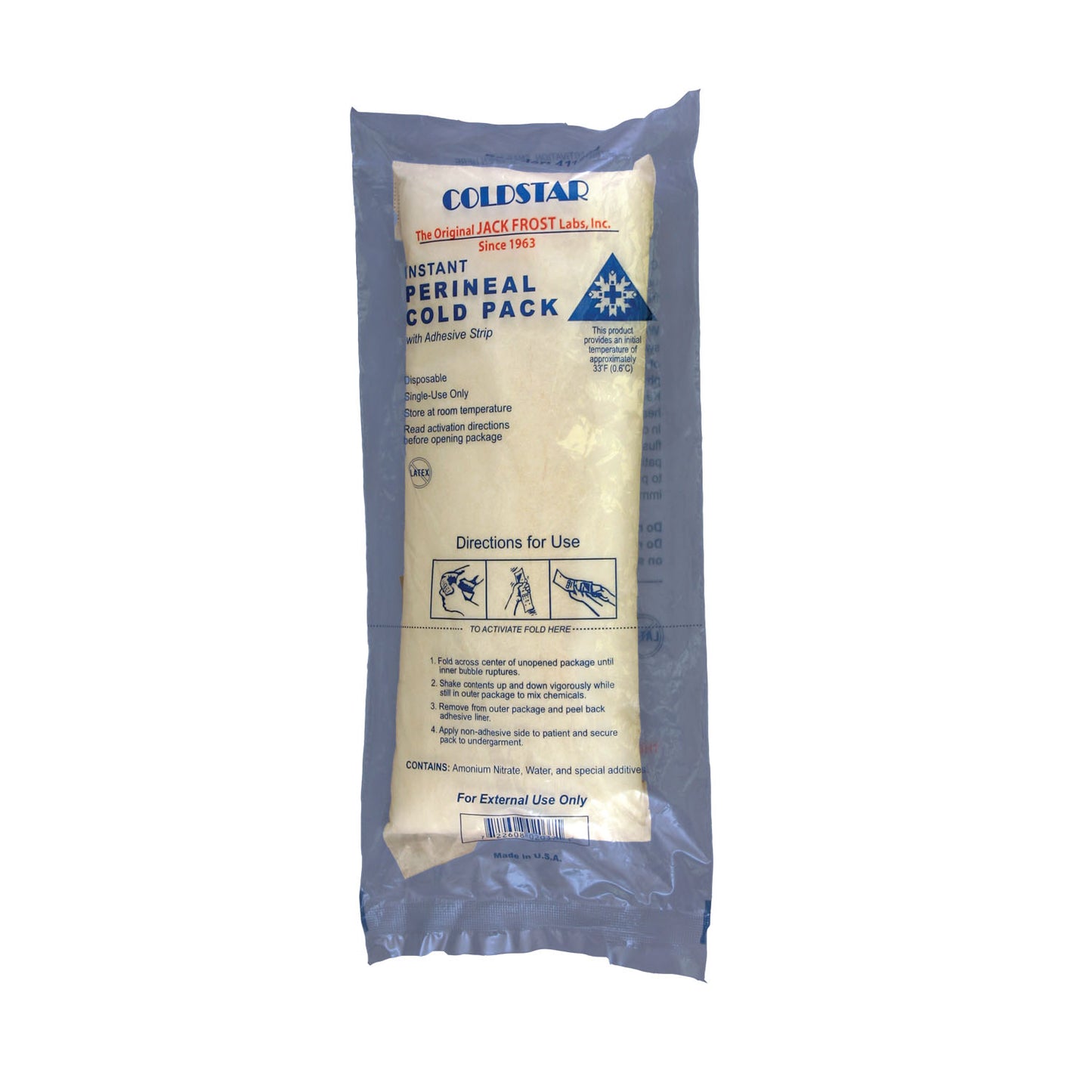 Cold Pack, Perineal, 4" x 11", 24/cs