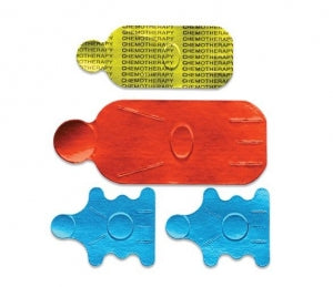 IVA Seals for B. Braun's Excel & Abbott's Small Bags, Green, 1000/ctn (Continental US Only)