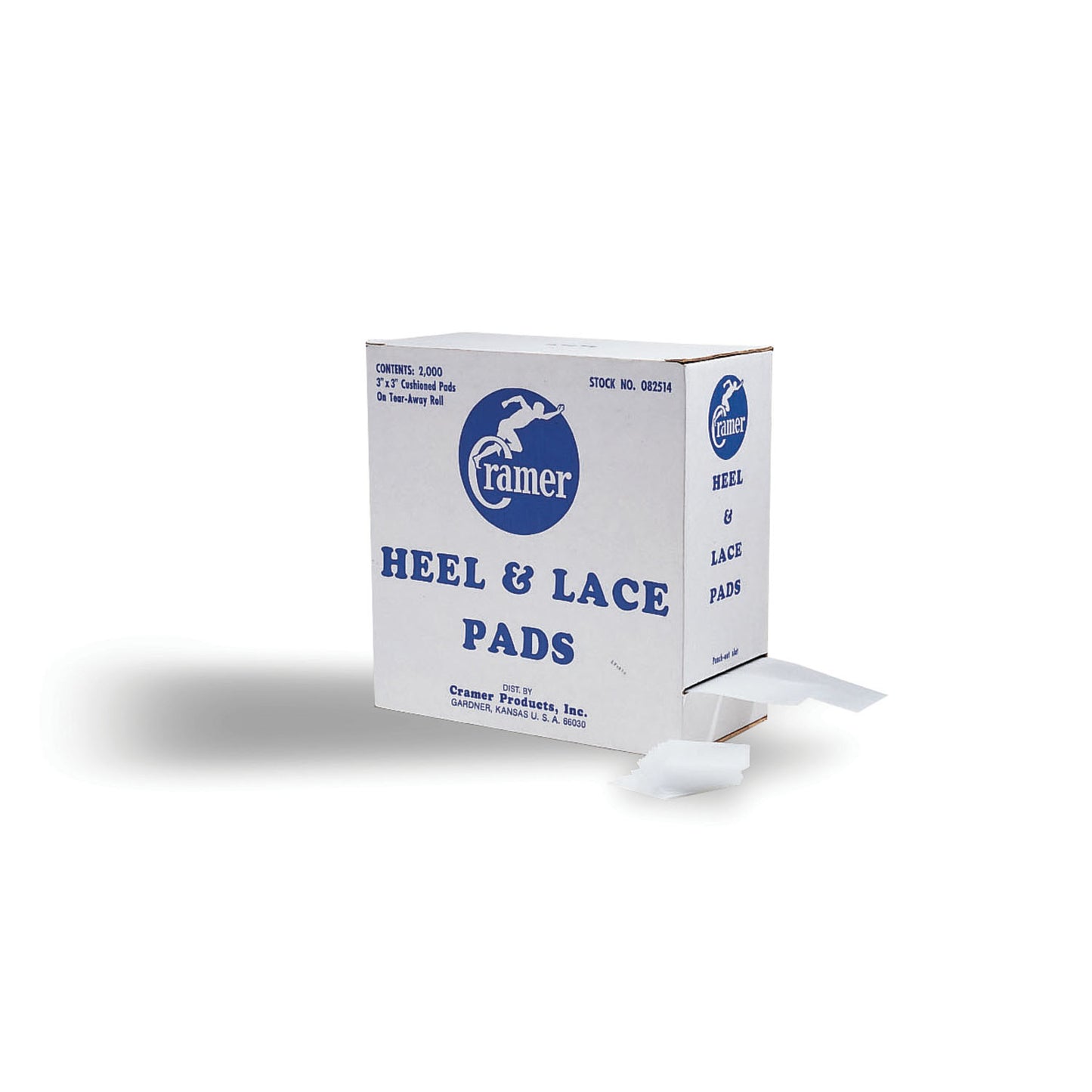 Heel & Lace Pads, 2000/rl, 2 rl/bx (026372) (US Only) (Part Number Change - COMING SOON)