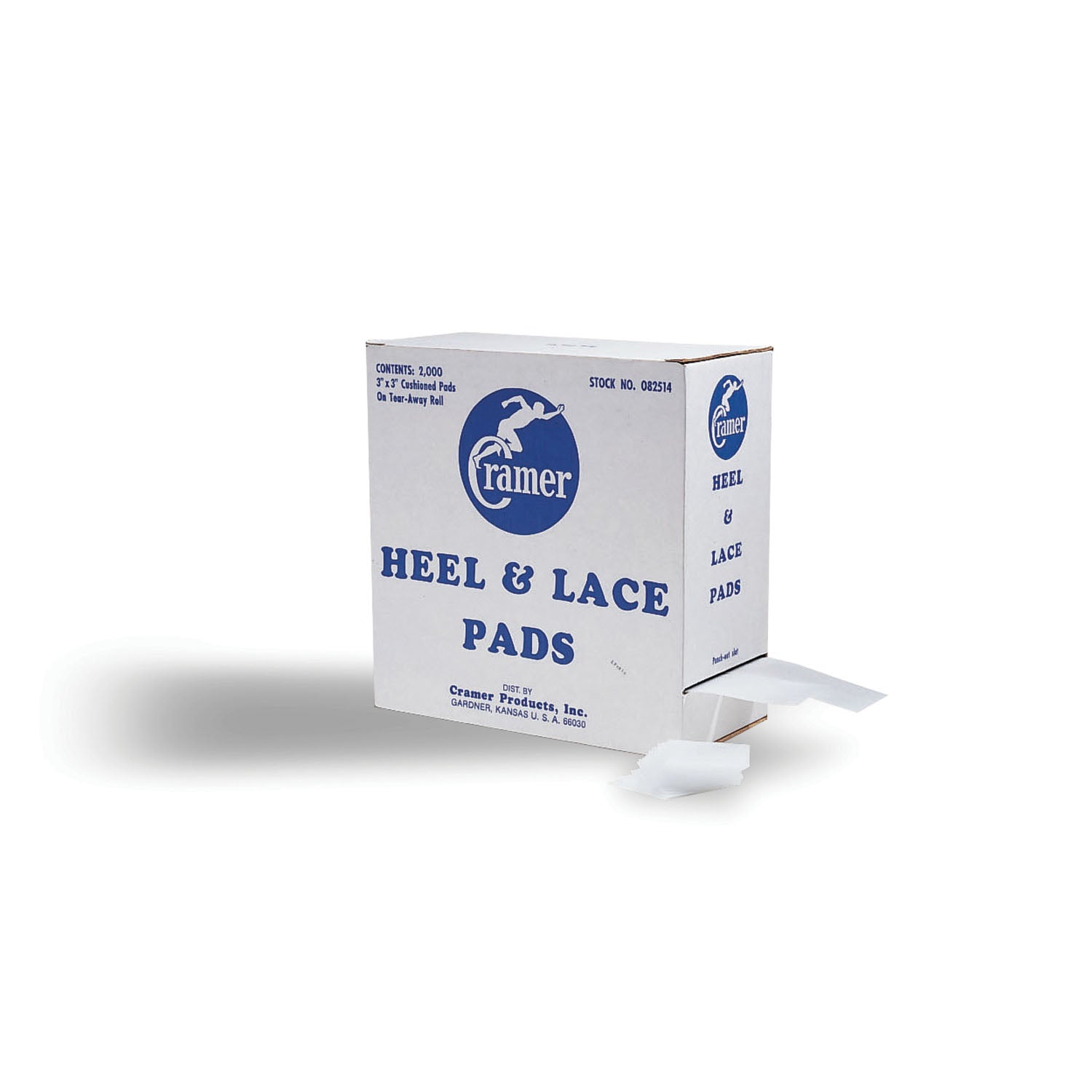 Heel & Lace Pads, 2000/rl, 2 rl/bx (026372) (US Only) (Part Number Change - COMING SOON)
