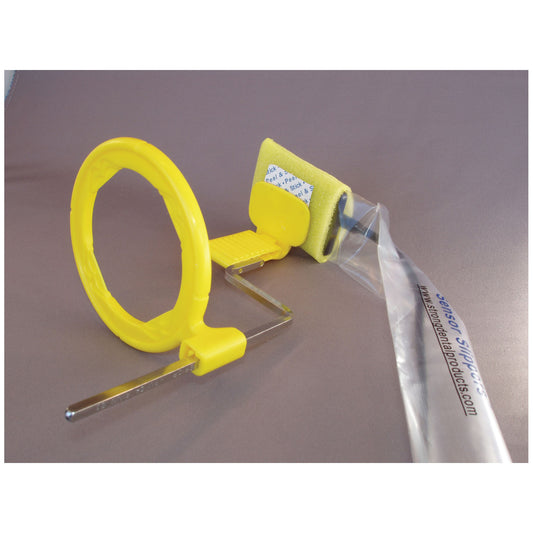 Cushion Device, Yellow-Large Adjustable to Fit All Size 2 Sensors, 50/bx