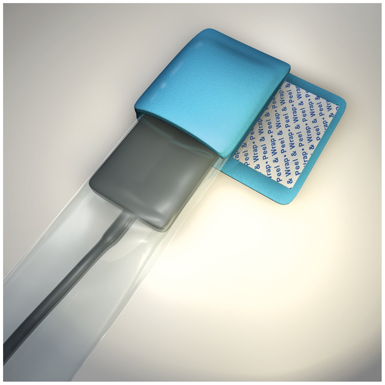 Cushion Device, Blue-Small, Adjustable to Fit All 0-1 Sensors, 50/bx