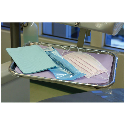 Tray Cover, Size B, Ritter, 8_" x 12_", Green, 1000/ctn, 3 ctn/cs