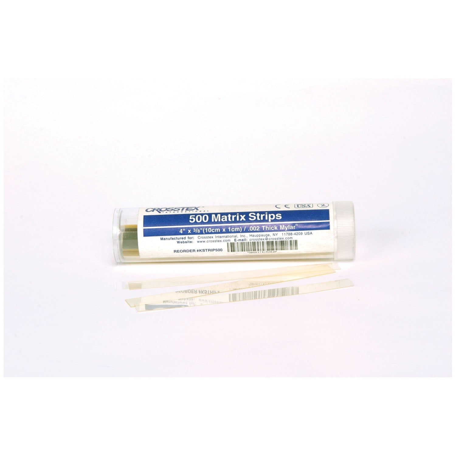 Matrix Strips, 500/tube, 9 tube/cs