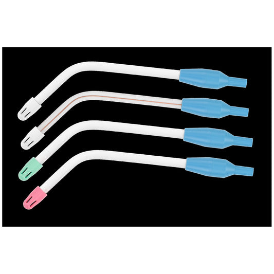 Safe-Flo Plus Saliva Ejector, White/Green, Mint Scent. 100/bag.