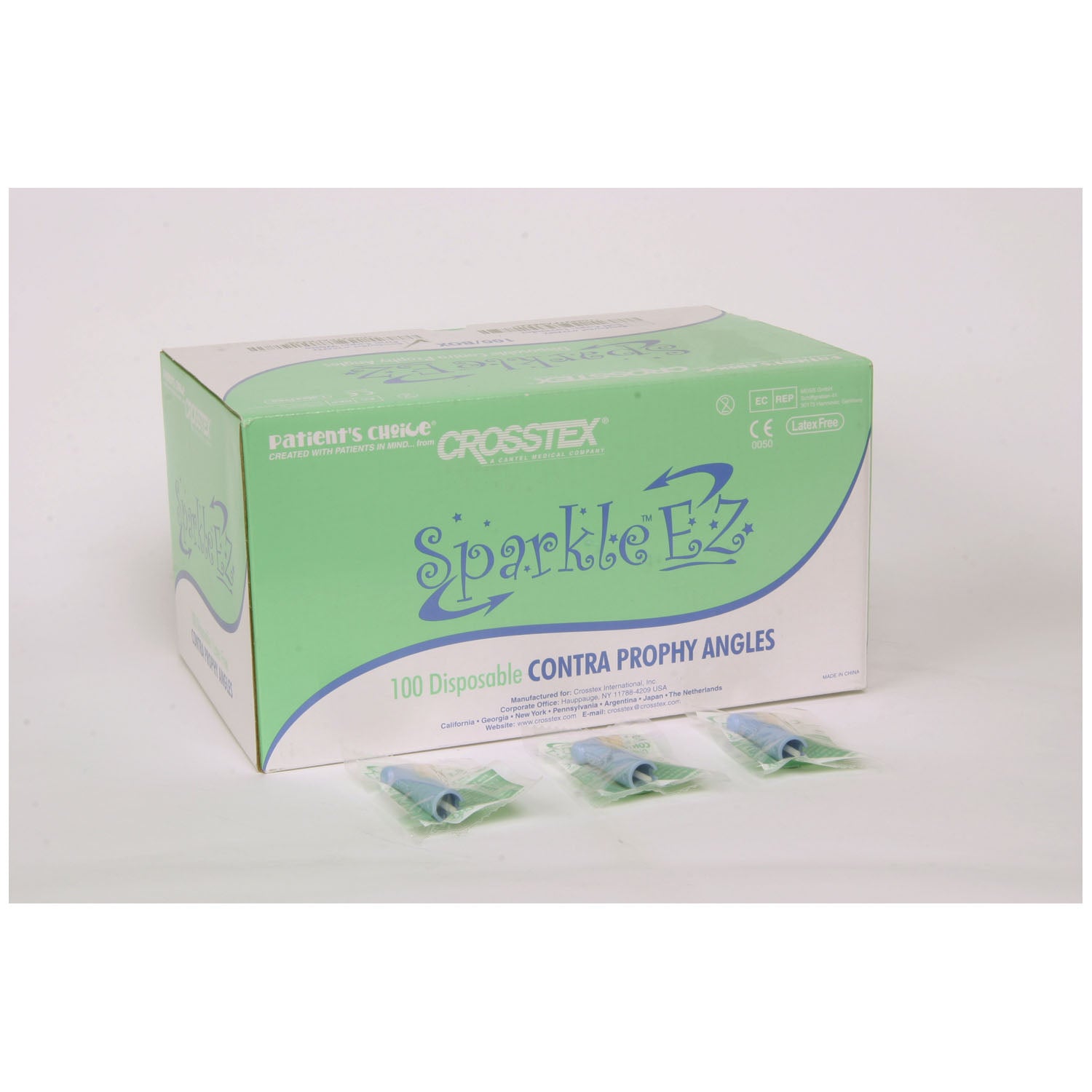 Prophy Angle, White Firm Cup, 100/bx