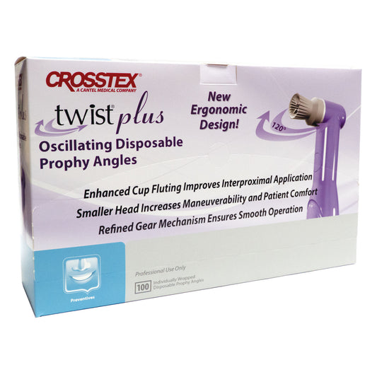 Prophy Angle, Firm Cup White, Disposable,  100/bx