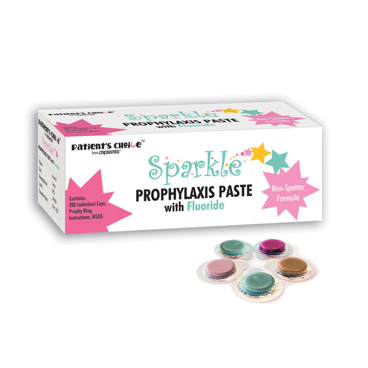 Prophy Paste, Medium, Orange Vanilla, Individual Cups, 200/bx