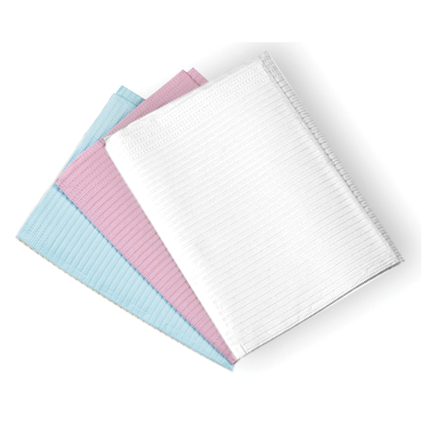 Towel, Econoback 2-Ply Paper, Poly, 19" x 13", White, 400/cs