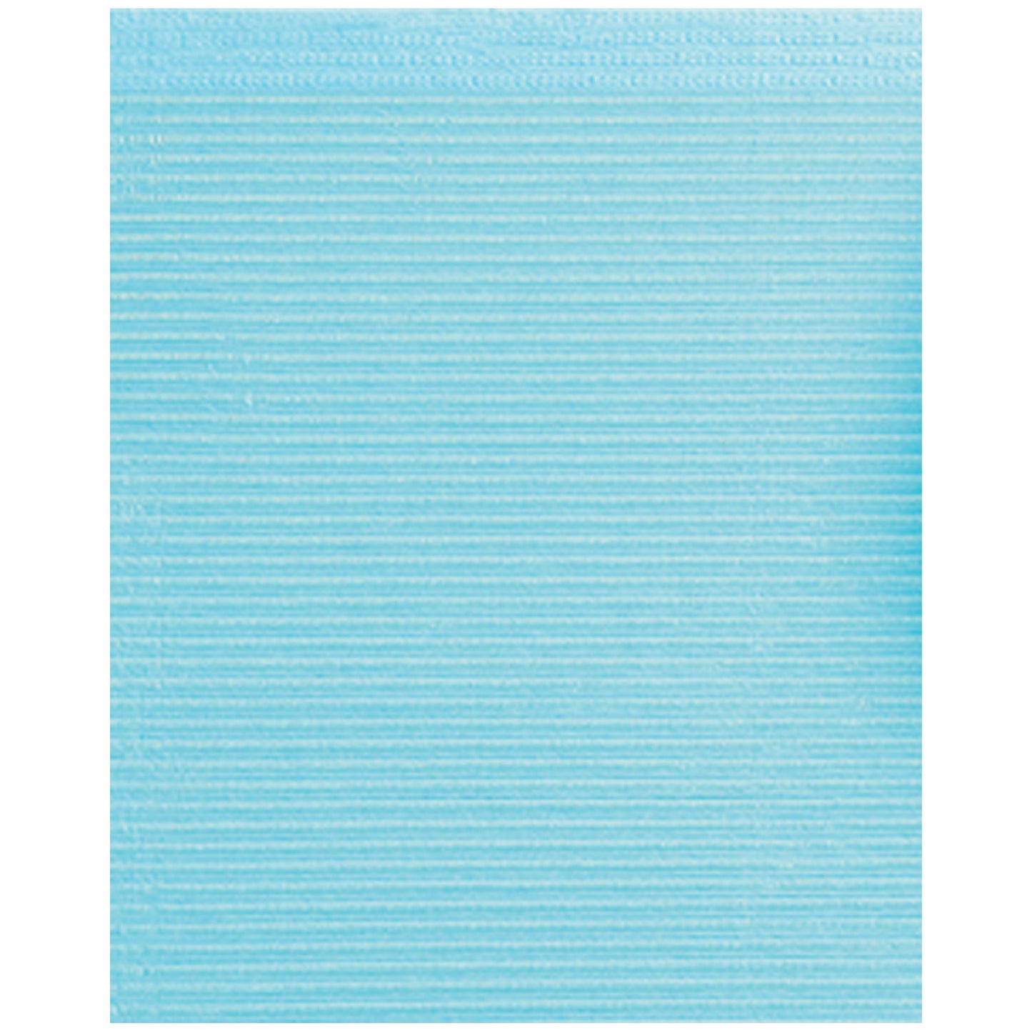 Towel, 2-Ply Paper, Poly, 19" x 16", Blue, 500/cs