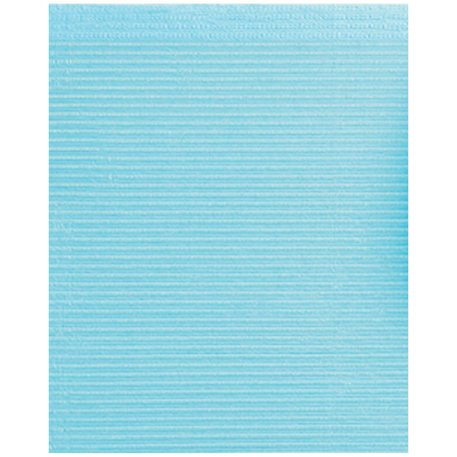 Towel, 2-Ply Paper, Poly, 19" x 16", Blue, 500/cs