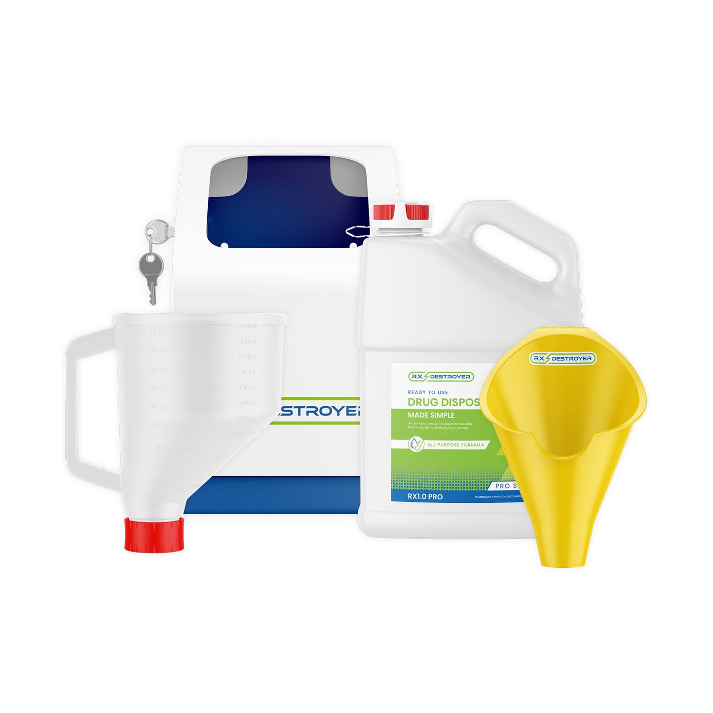 Rx Destroyer Starter Kit Includes:  RX1.0PRO (1), RXFUN (1), FUN32 (1), RX1.0PROLOCKBOX (1)