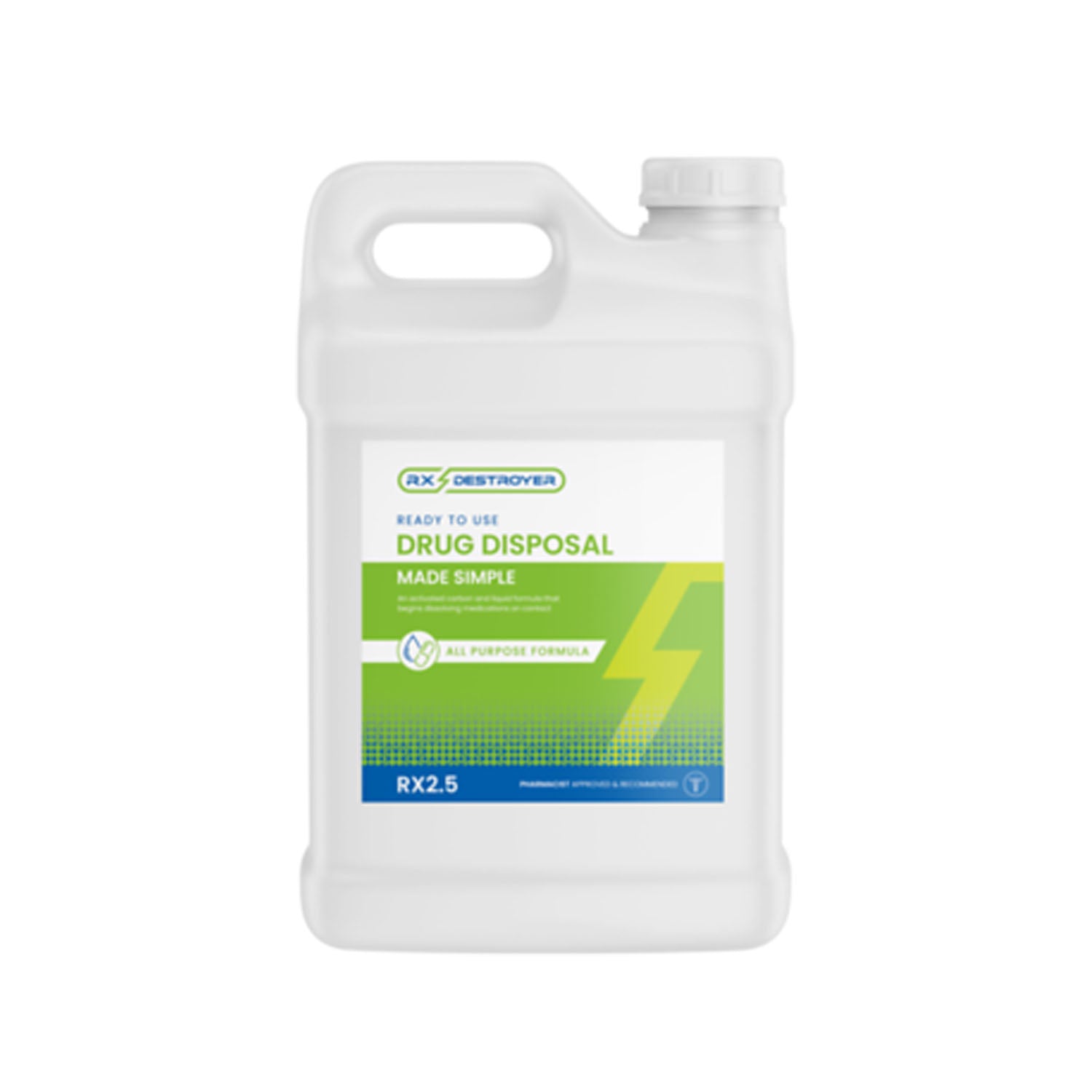 Rx Destroyer All-Purpose Formula, 2.5 Gallon Bottles, 2btl/cs