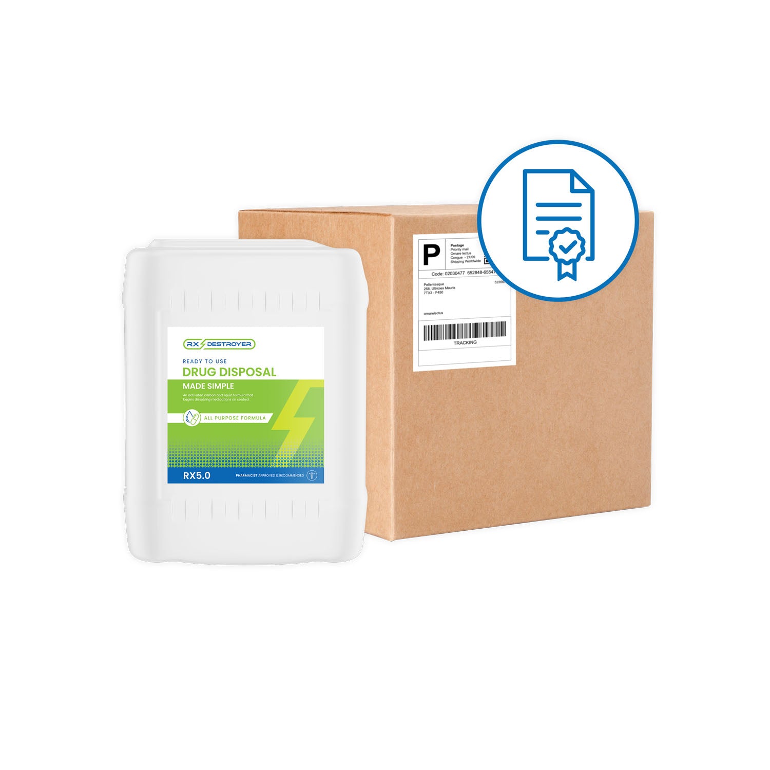 Rx Destroyer All-Purpose, 5 Gallon Container