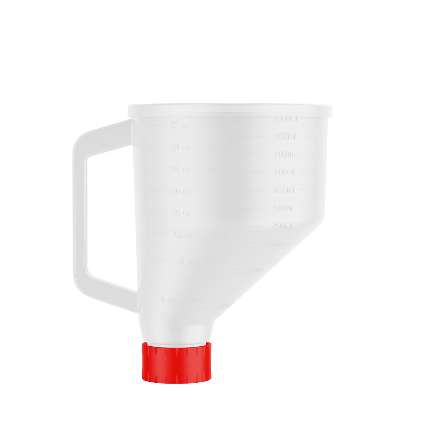Rx Destroyer Funnel, 32oz with Lid Secures to 16oz, 64oz, 1 Gallon & 5 Gallon